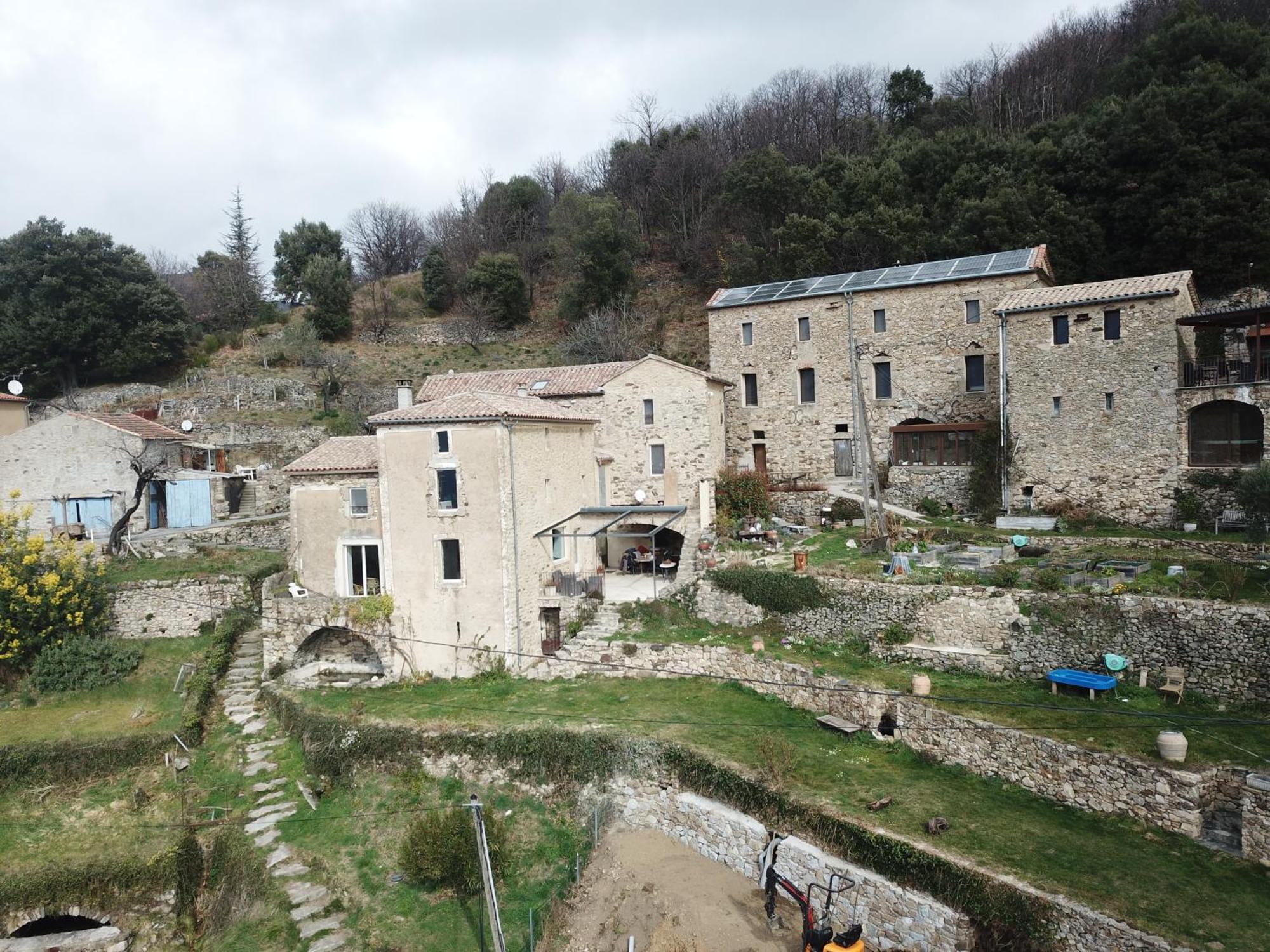 Grand Gite, Mas Favieres Notre-Dame-de-la-Rouvière Buitenkant foto