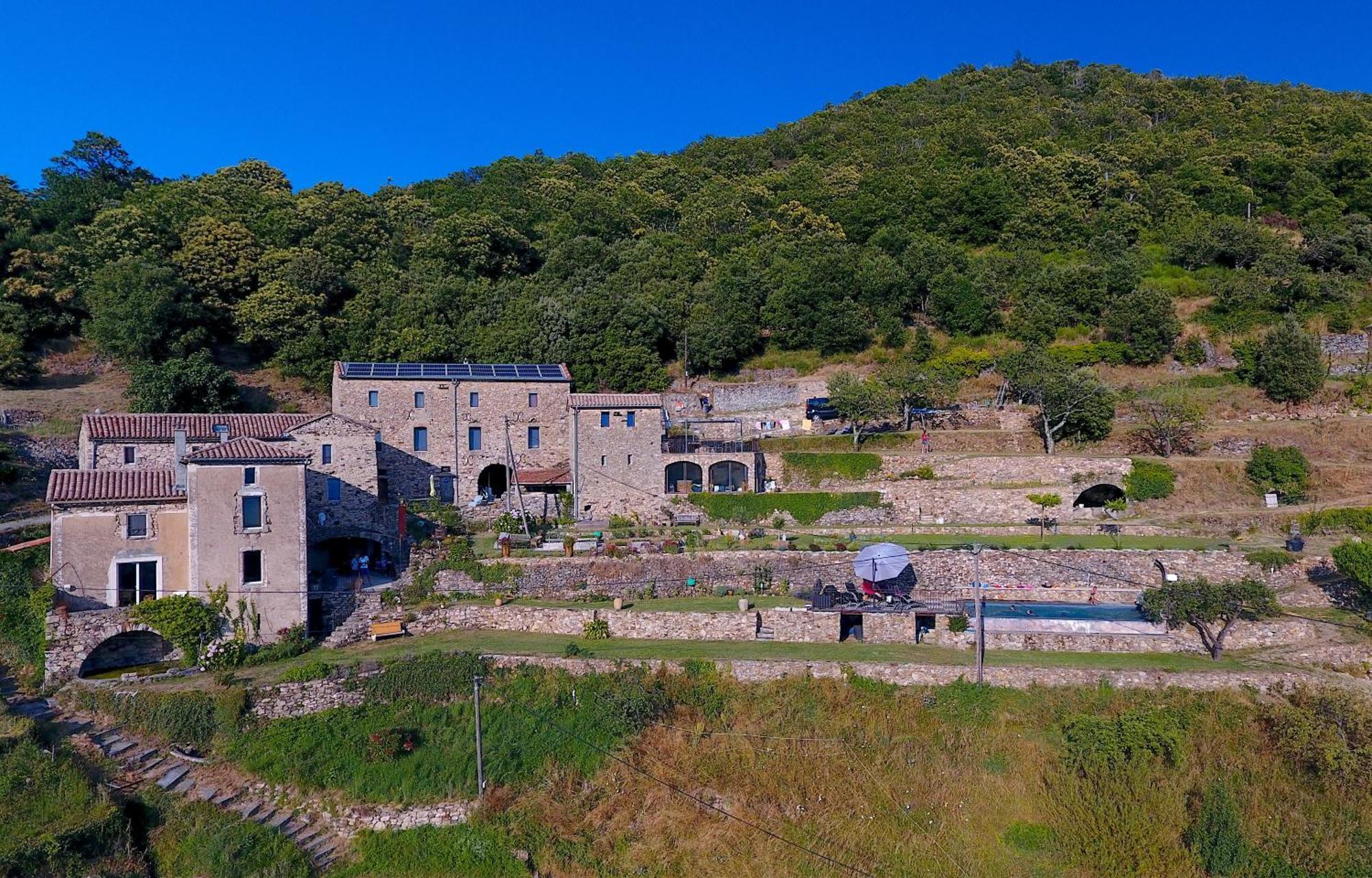 Grand Gite, Mas Favieres Notre-Dame-de-la-Rouvière Buitenkant foto